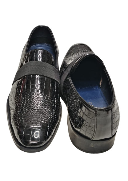 Men Black Shiny Formal Shoes