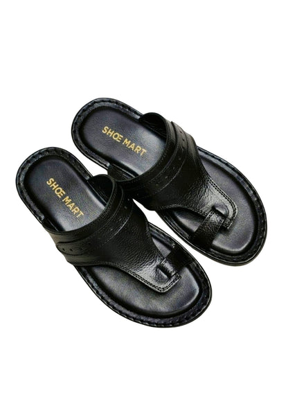 Men Black Thumb Chappal