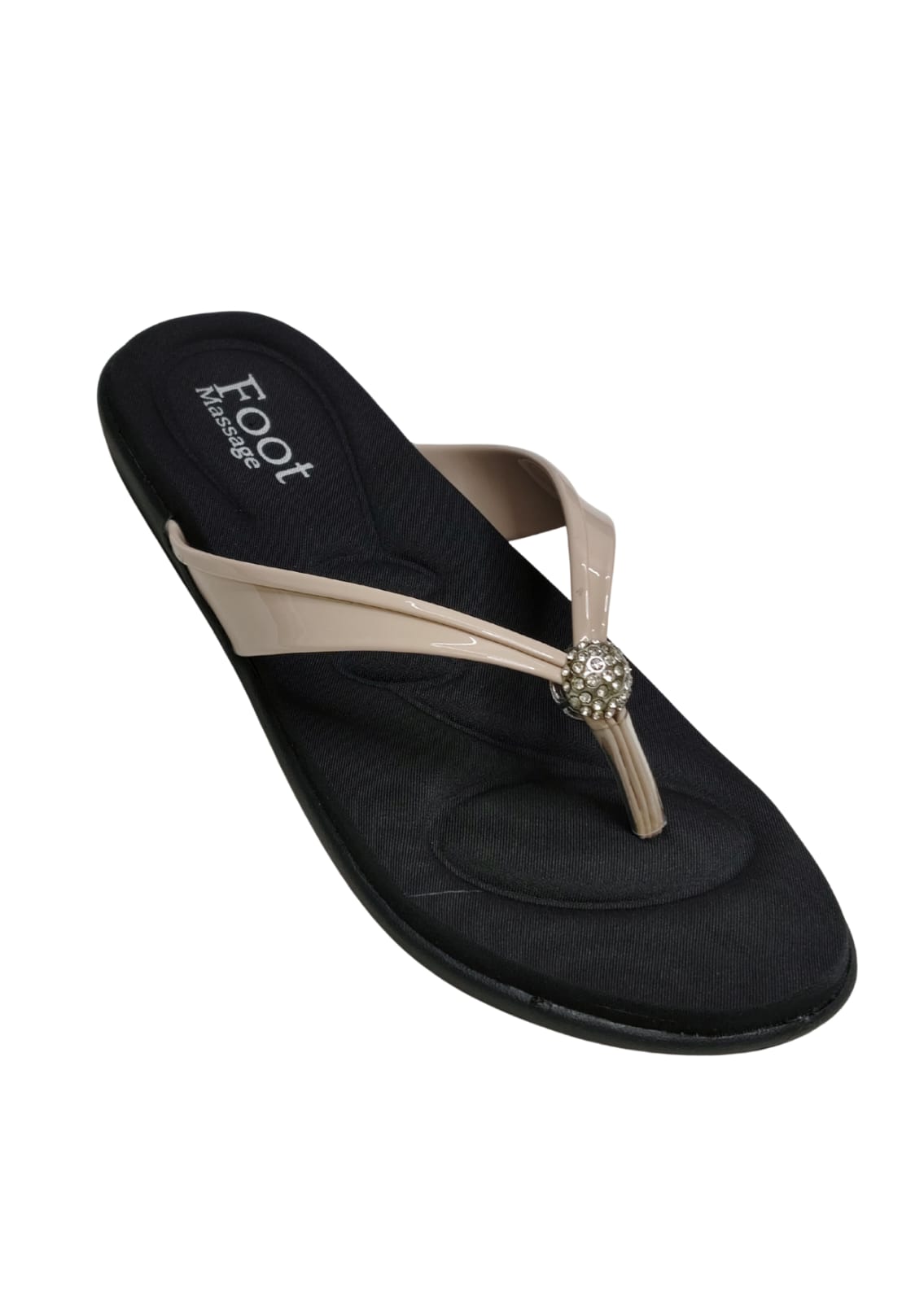 Women Cream Comfort Slip Ons