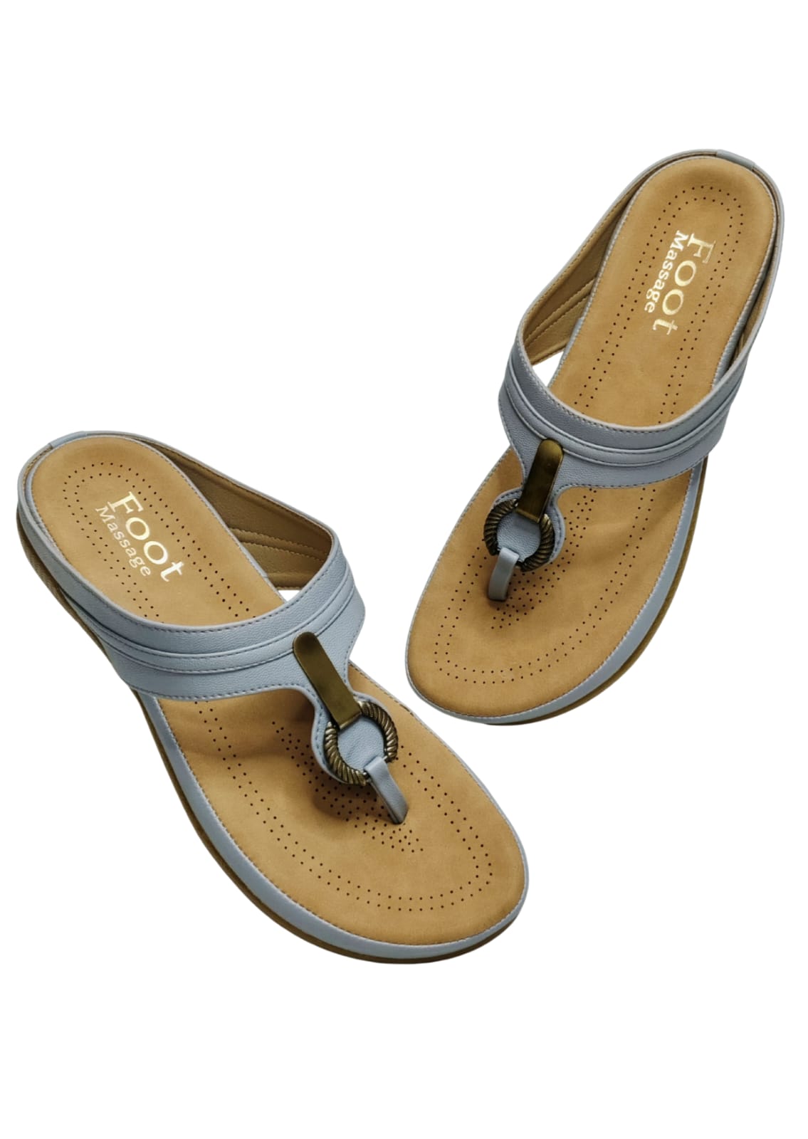 Women Grey Comfort Slip Ons