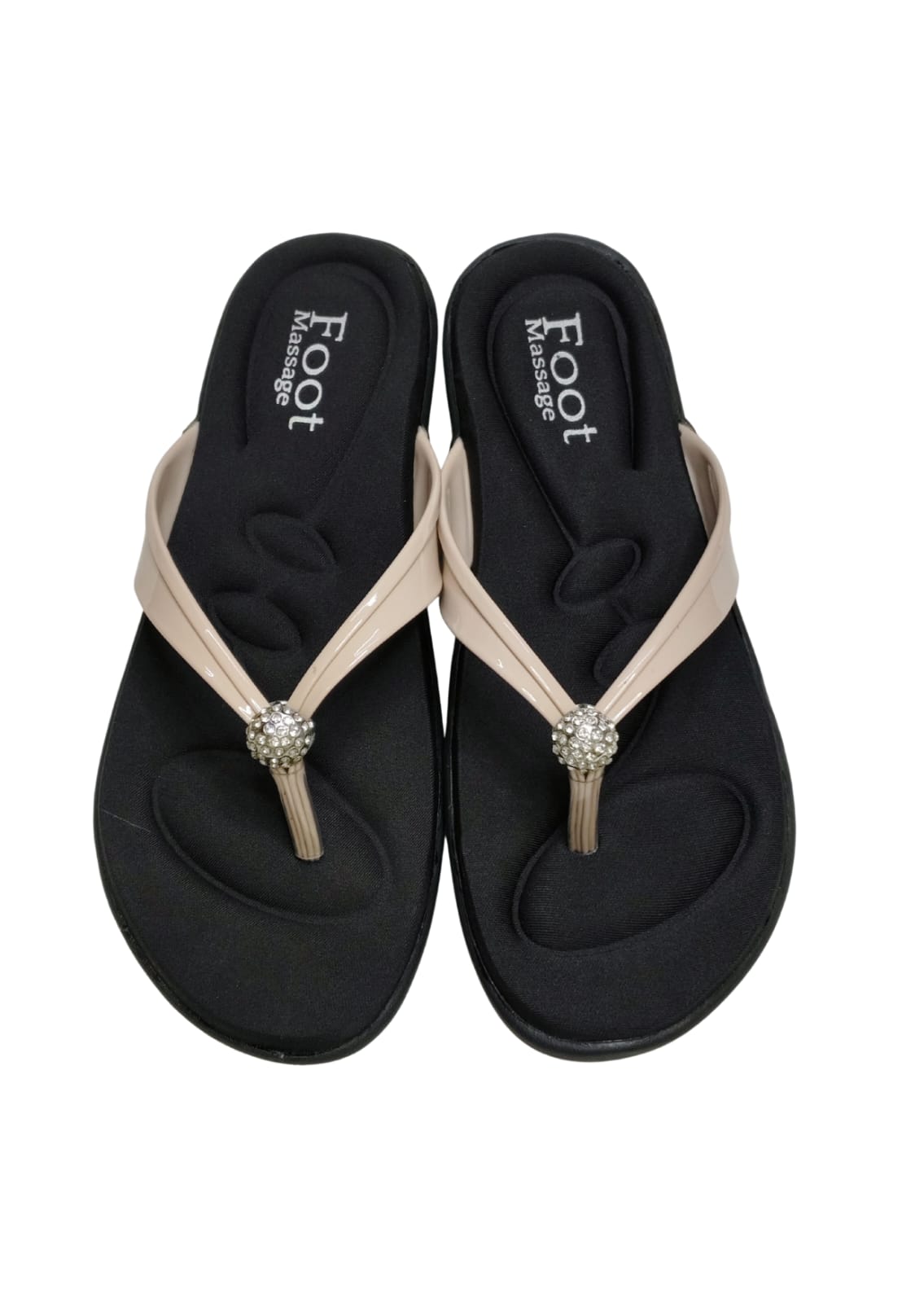 Women Cream Comfort Slip Ons