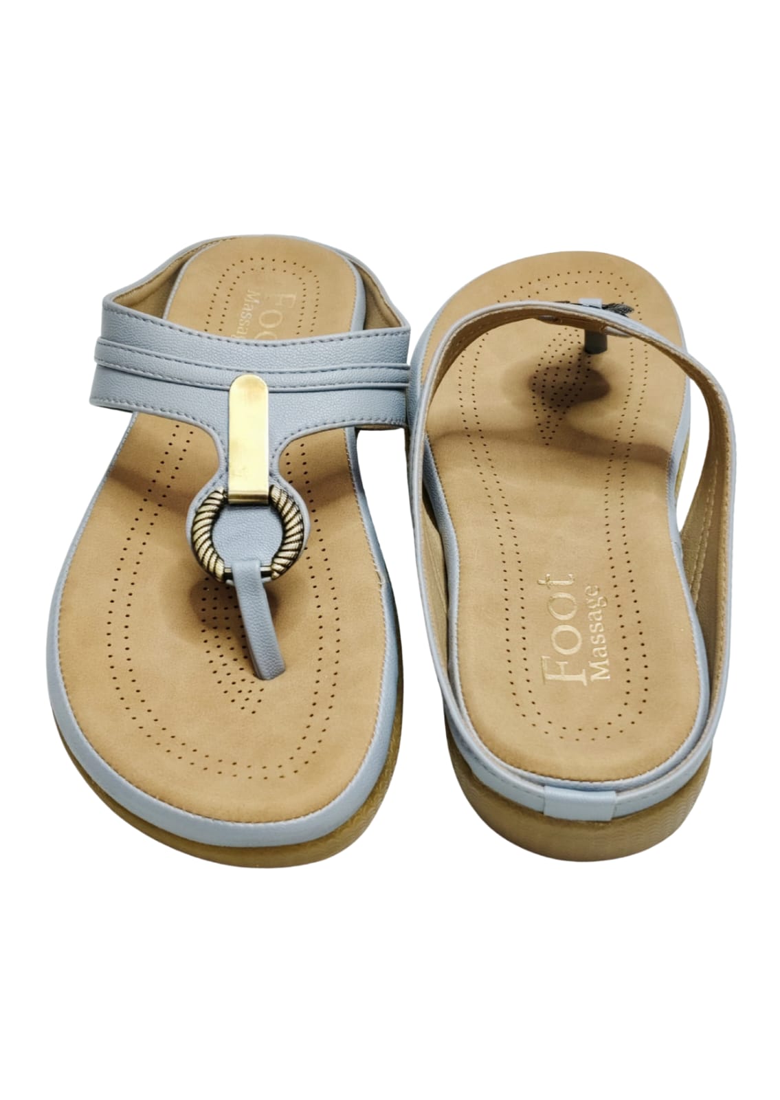 Women Grey Comfort Slip Ons