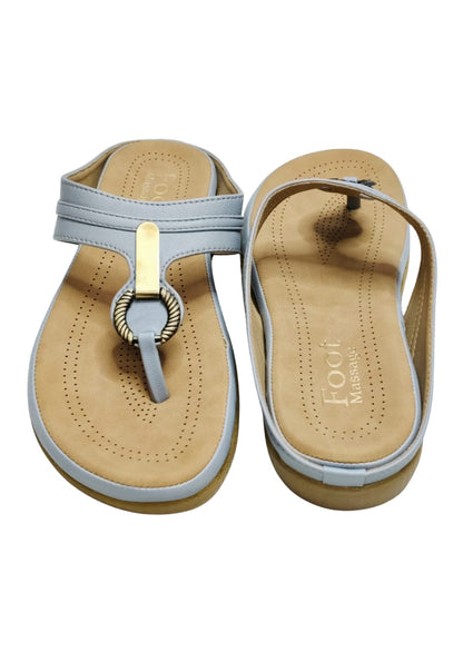 Women Grey Comfort Slip Ons