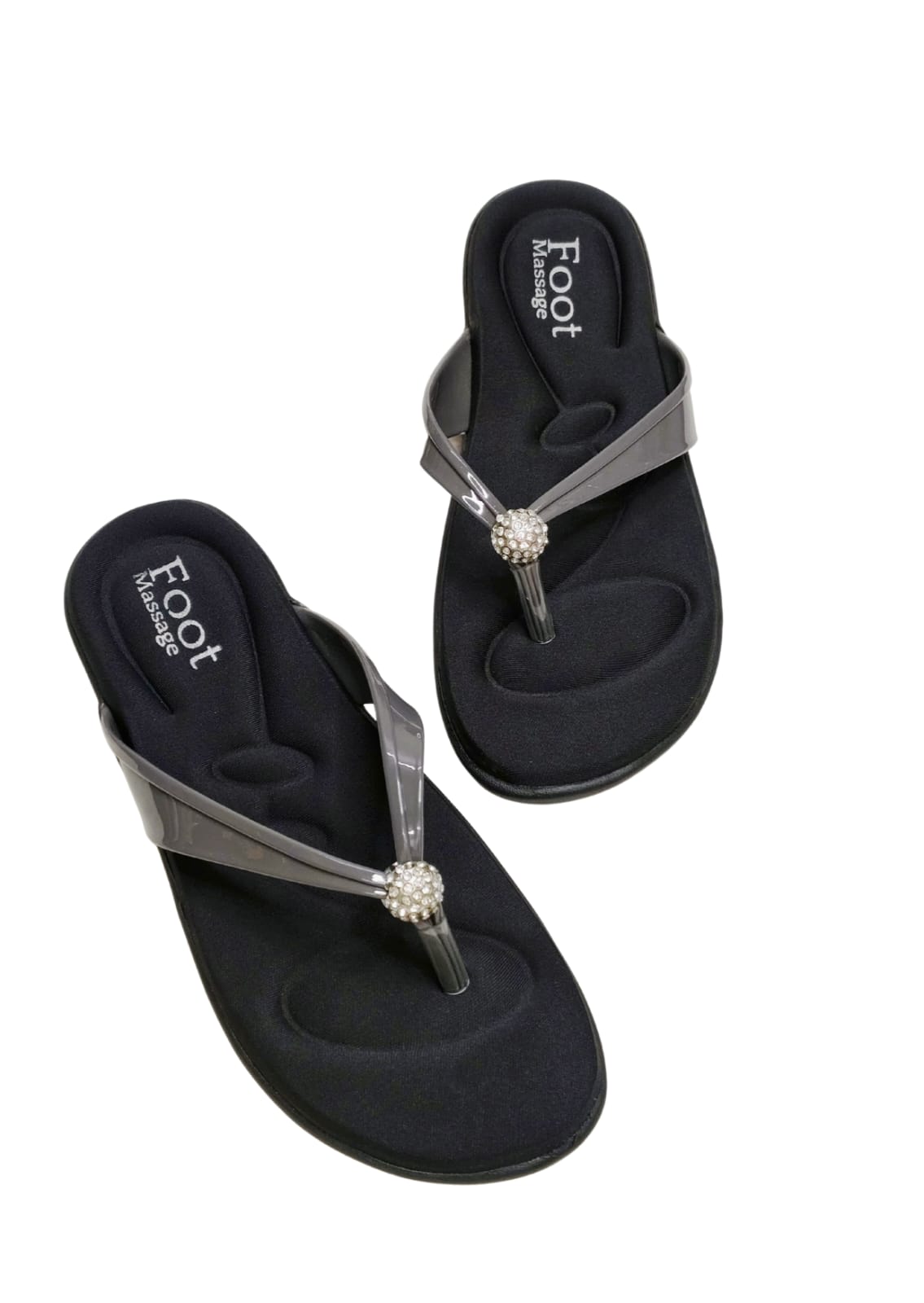 Women Grey Comfort Slip Ons