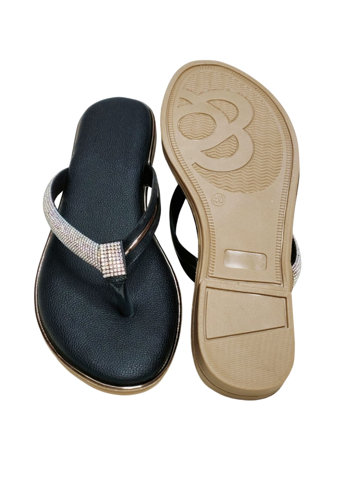 Women Black Casual Slip Ons