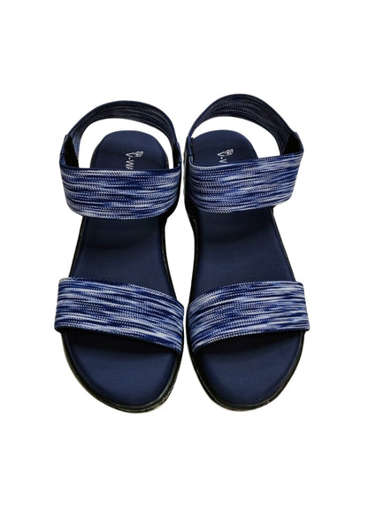 Women Blue Casual Sandal