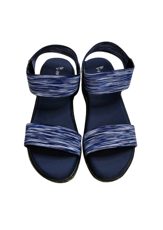 Women Blue Casual Sandal