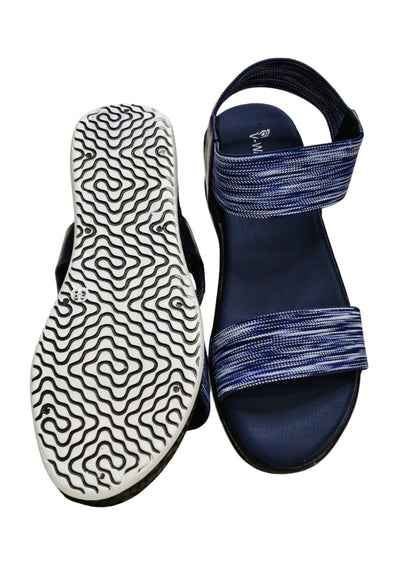 Women Blue Casual Sandal