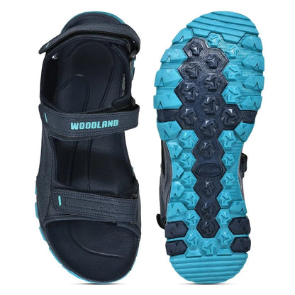 Men Black & Blue Sandle