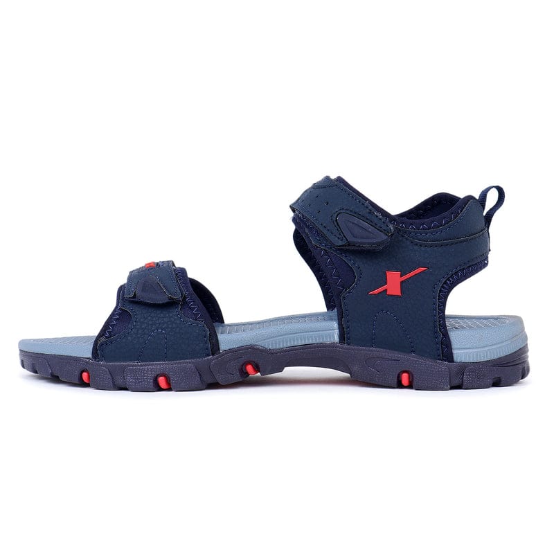 Men Blue & Red Sandle