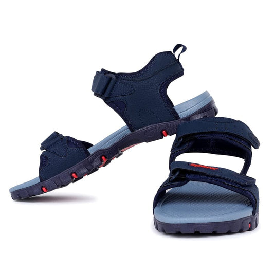 Men Blue & Red Sandle