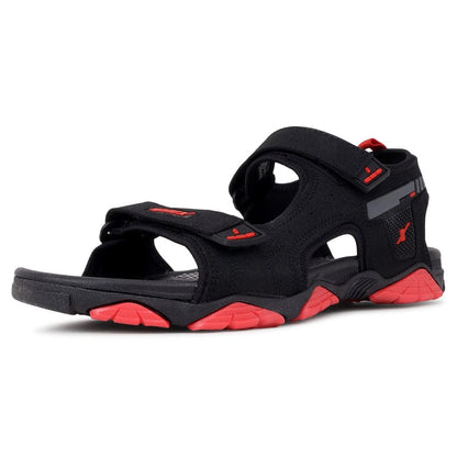Men Black & Red Sandle