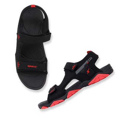 Men Black & Red Sandle