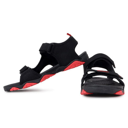 Men Black & Red Sandle