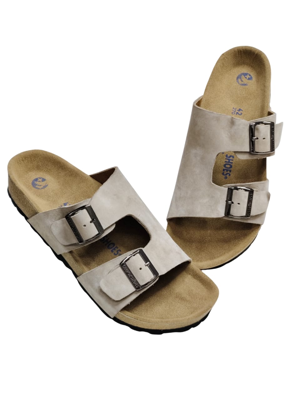 Men Cream Chappal