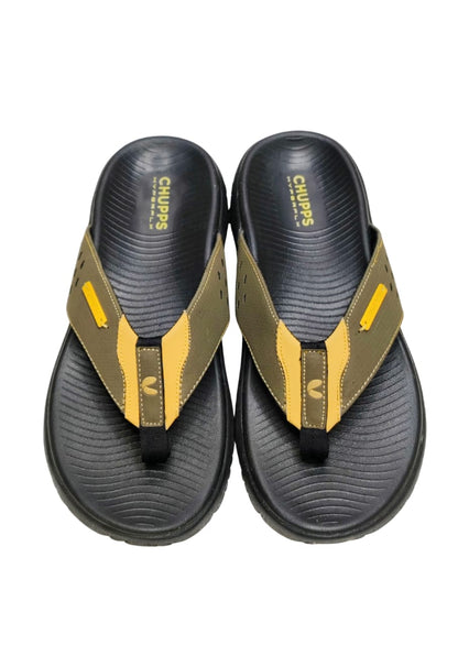 Men Yellow Slippers
