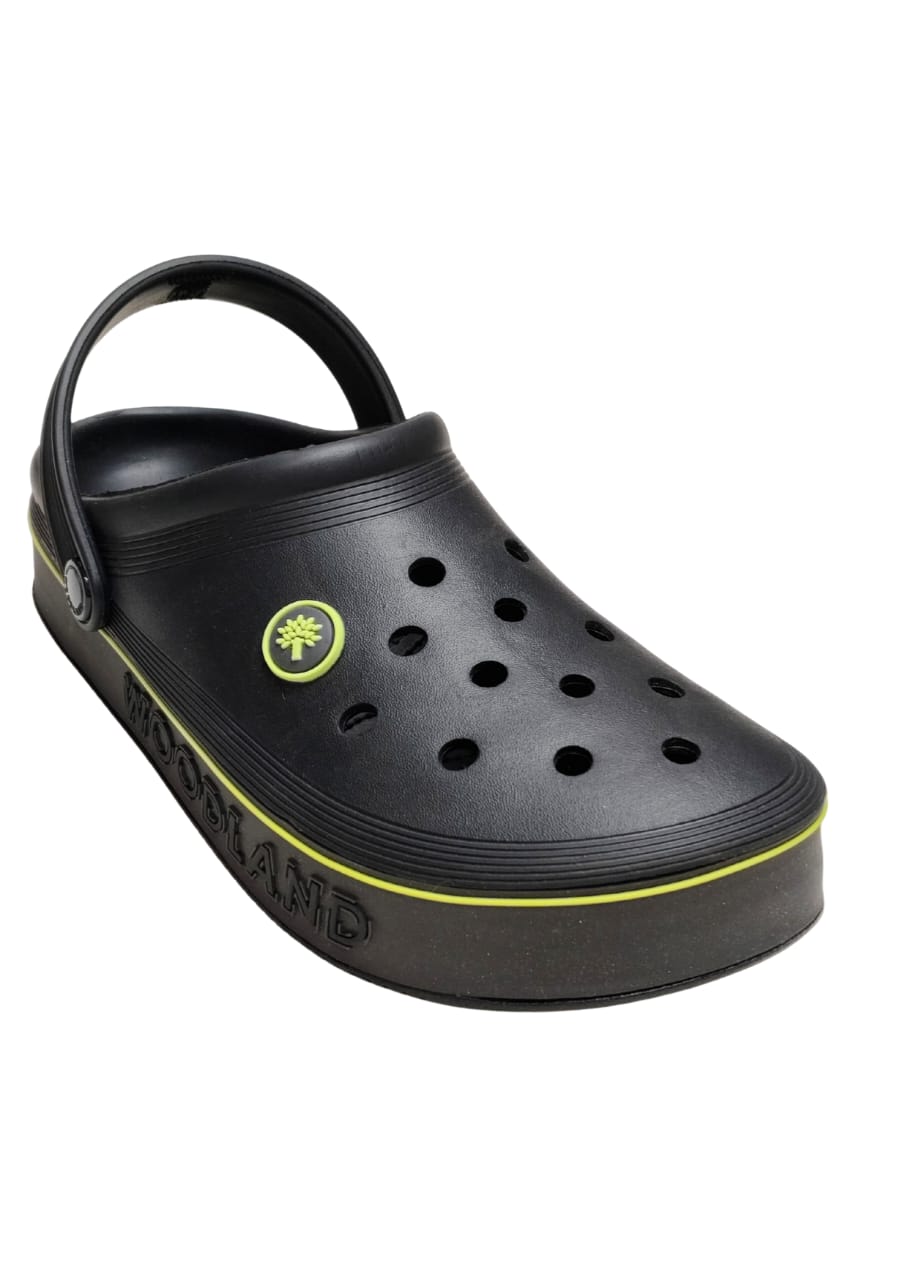 Men Black Crocs