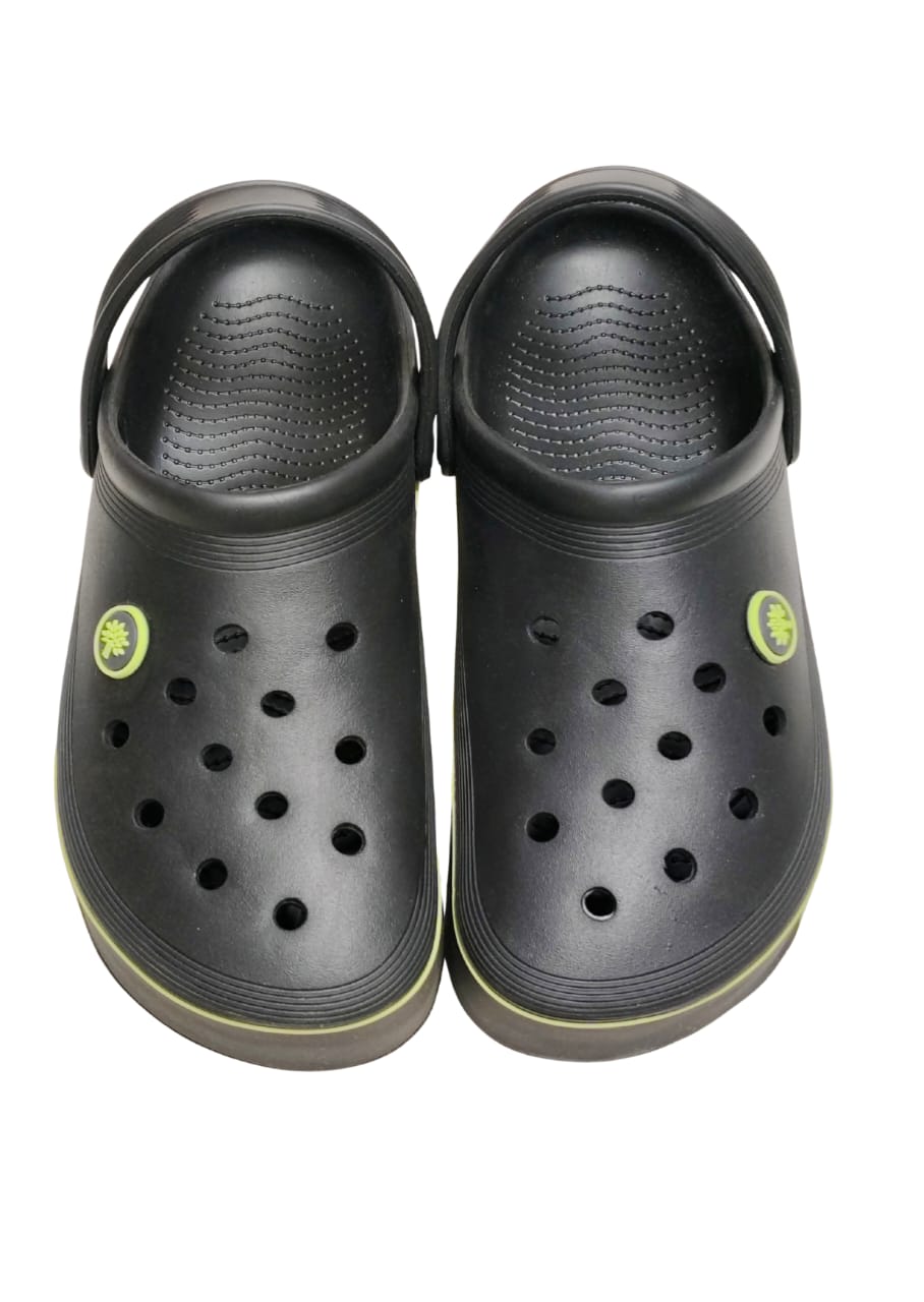 Men Black Crocs