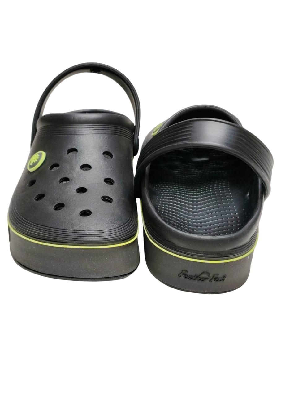 Men Black Crocs