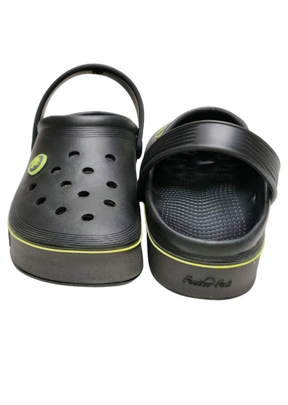 Men Black Crocs