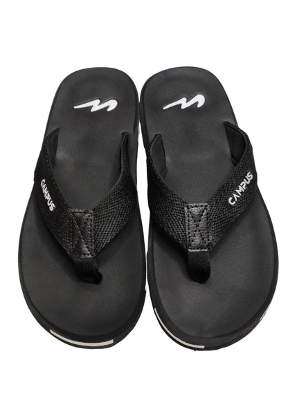 Men Black Slipper
