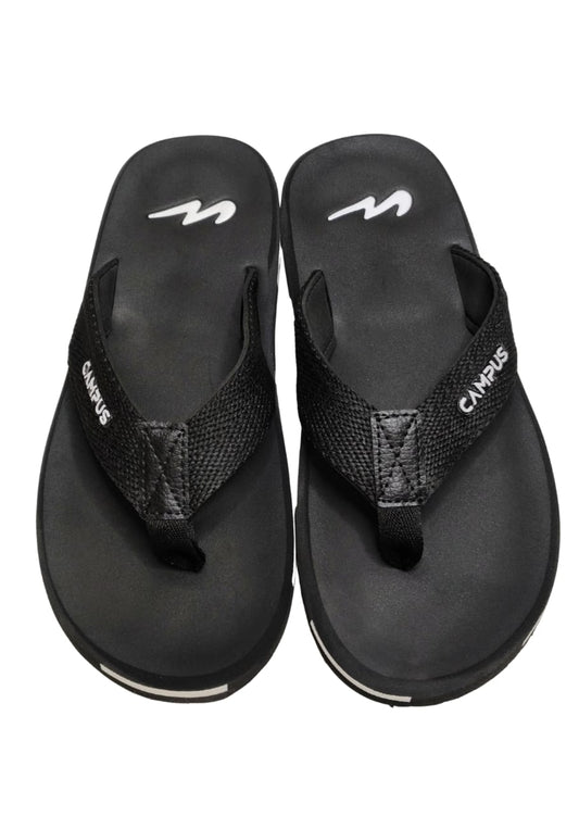 Men Black Slipper