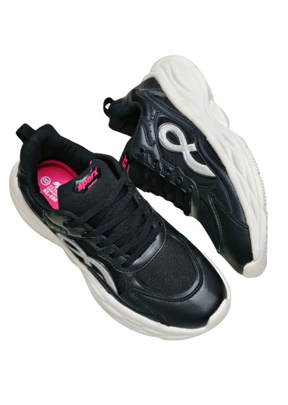 Women Black Sneakers