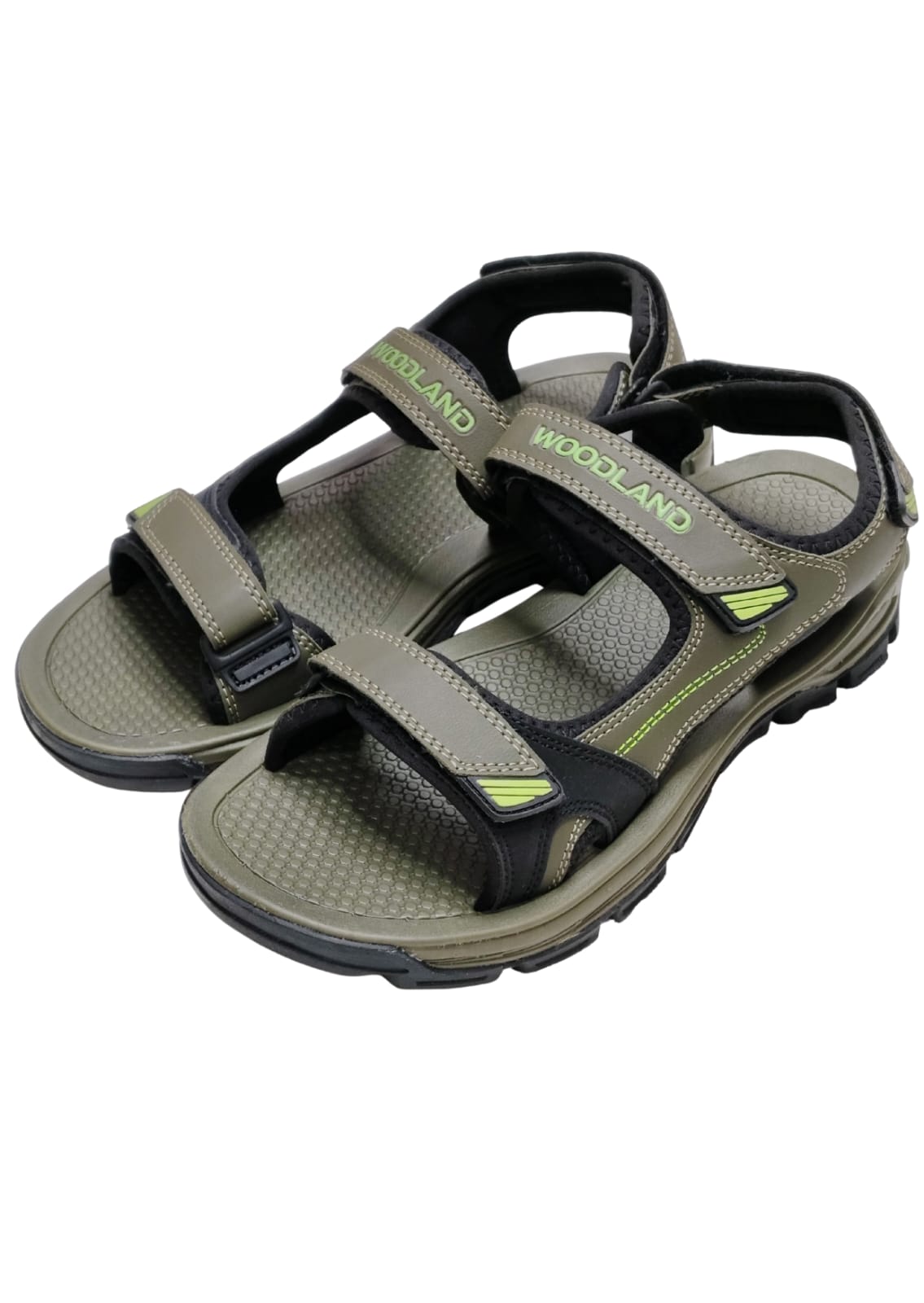 Men Olive Green Sandle