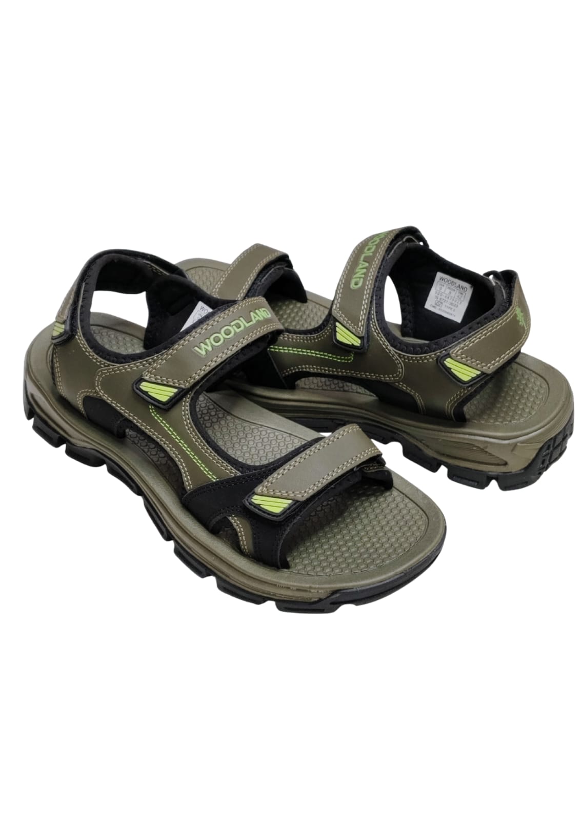 Men Olive Green Sandle
