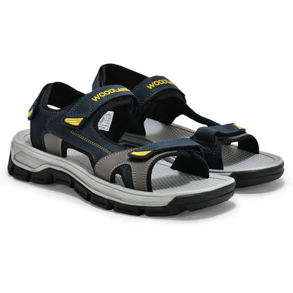 Men Navy Blue Sandle