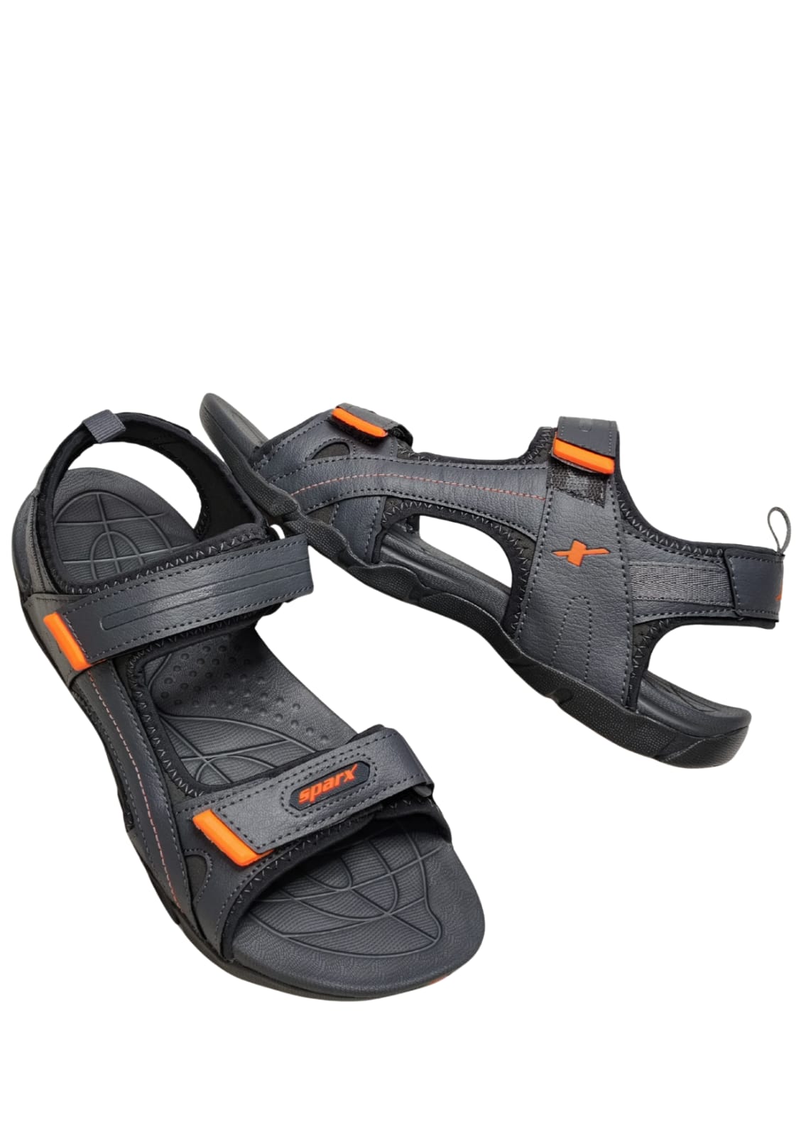 Men Dark Grey Sandle