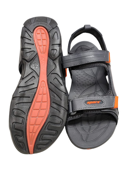 Men Dark Grey Sandle