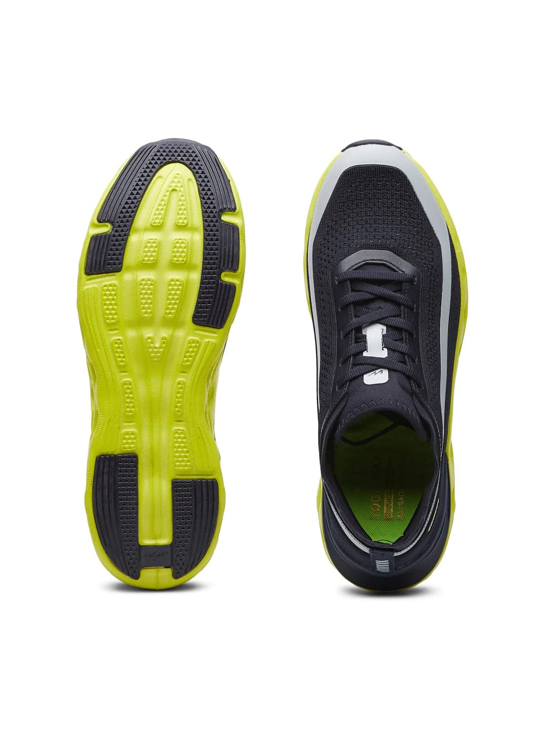 Men Black & Green Sport Shoes