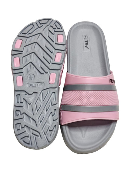 Women Grey&Pink FlipFlops