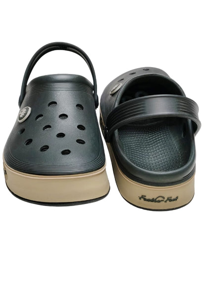 Men Olive Crocs