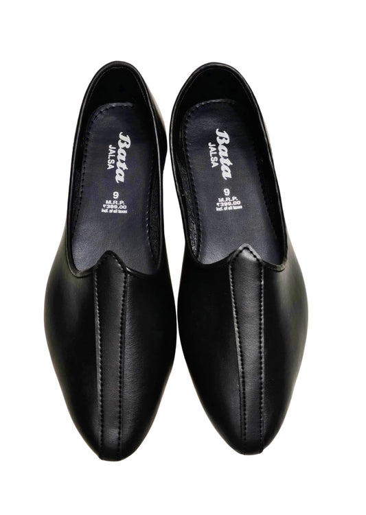 Men Black Jutti