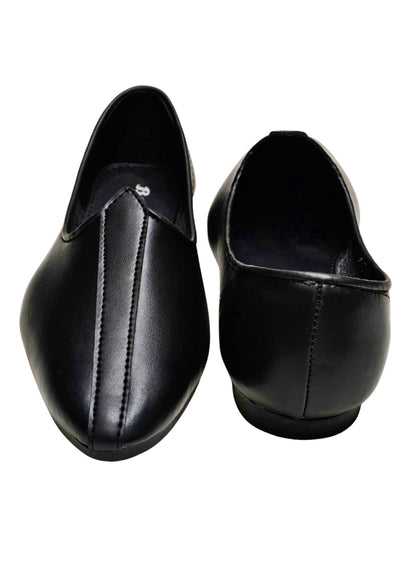 Men Black Jutti