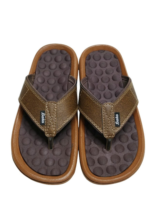Men Brown Comfort Slippers