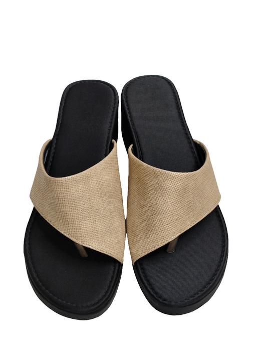 Women Black Slip Ons Heels