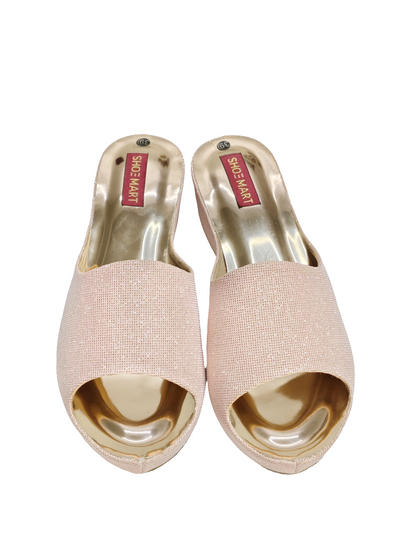 Women Pink Strap Slip On