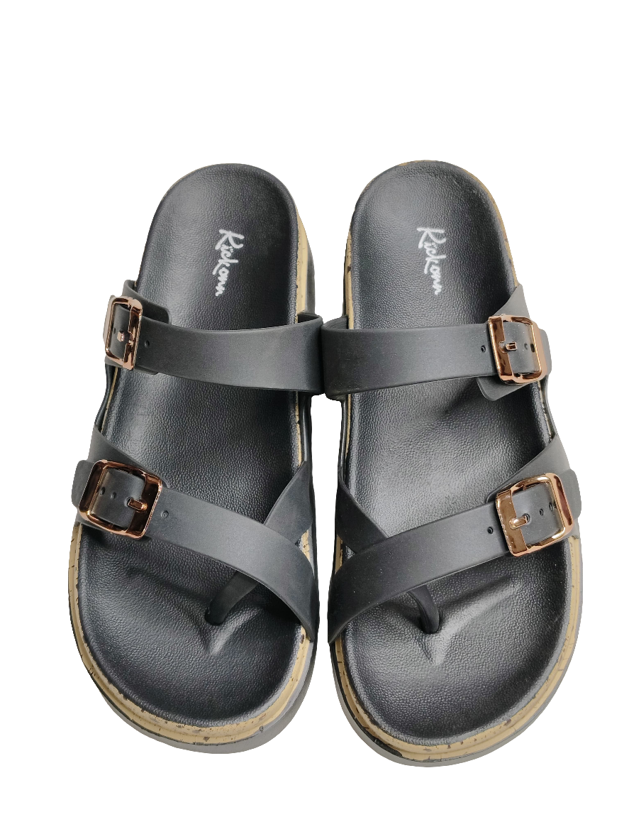 Women Platform Heel Slip Ons