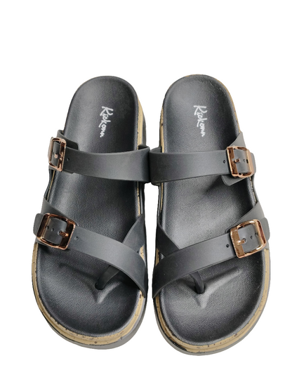 Women Platform Heel Slip Ons