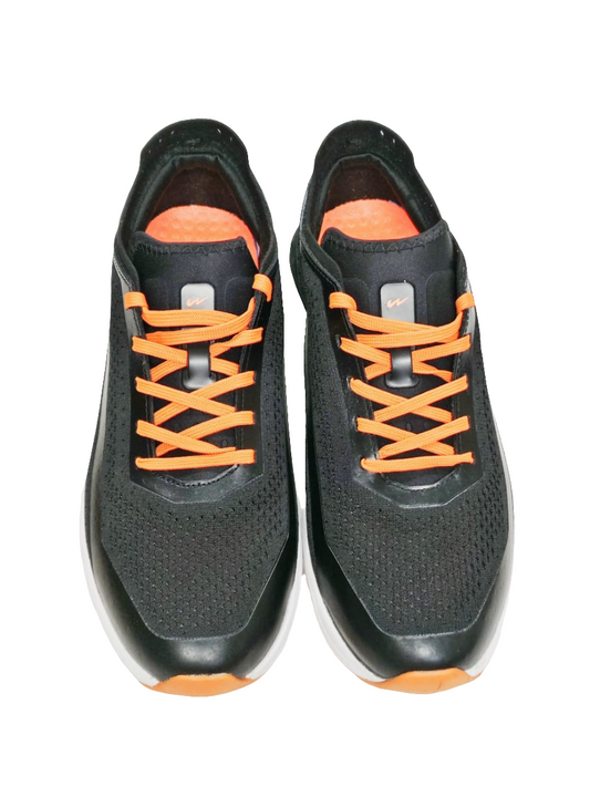 Men Black & Orange Sport Shoes
