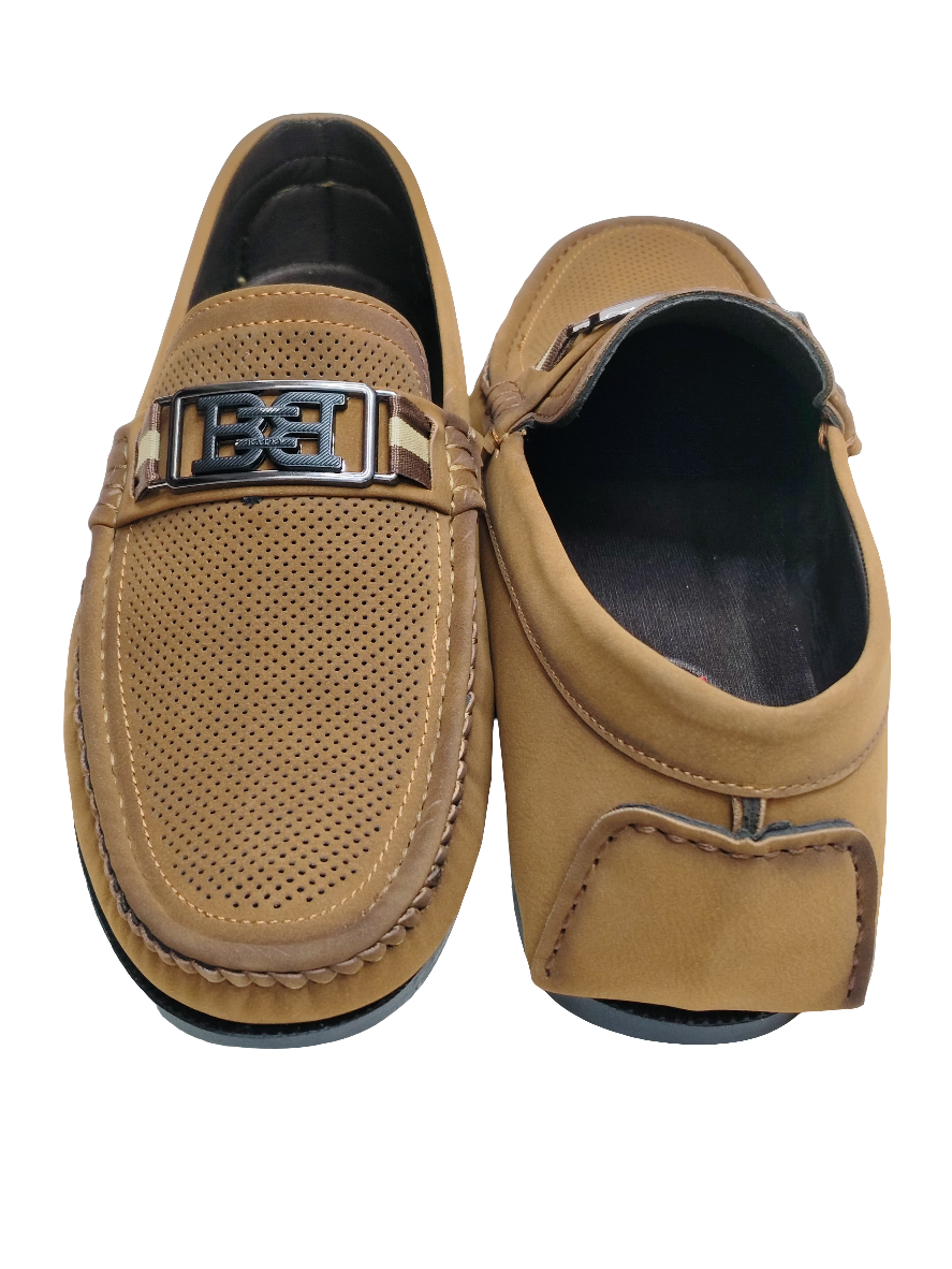Tan Leather Loafers