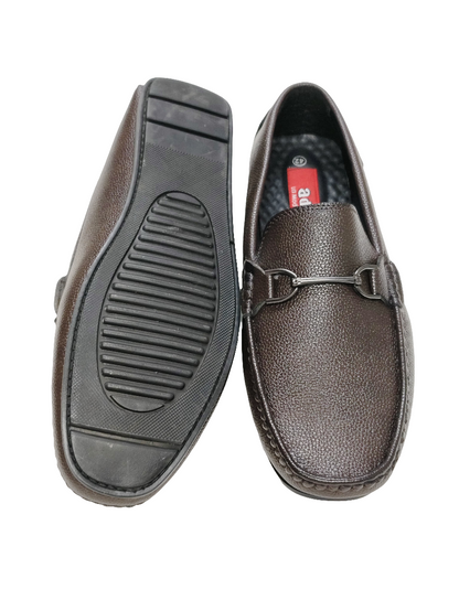 Brown Leather Loafers
