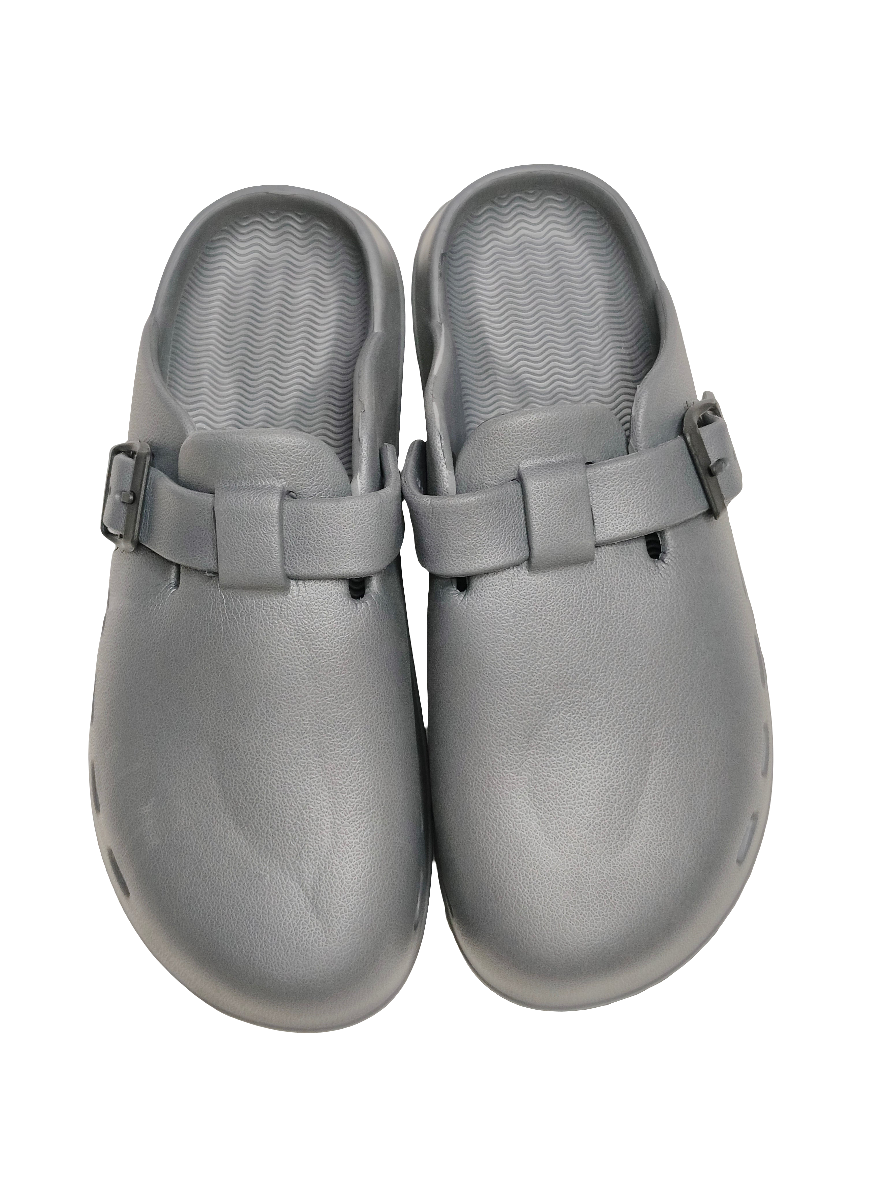 Dark Grey Mens Cut Crocs