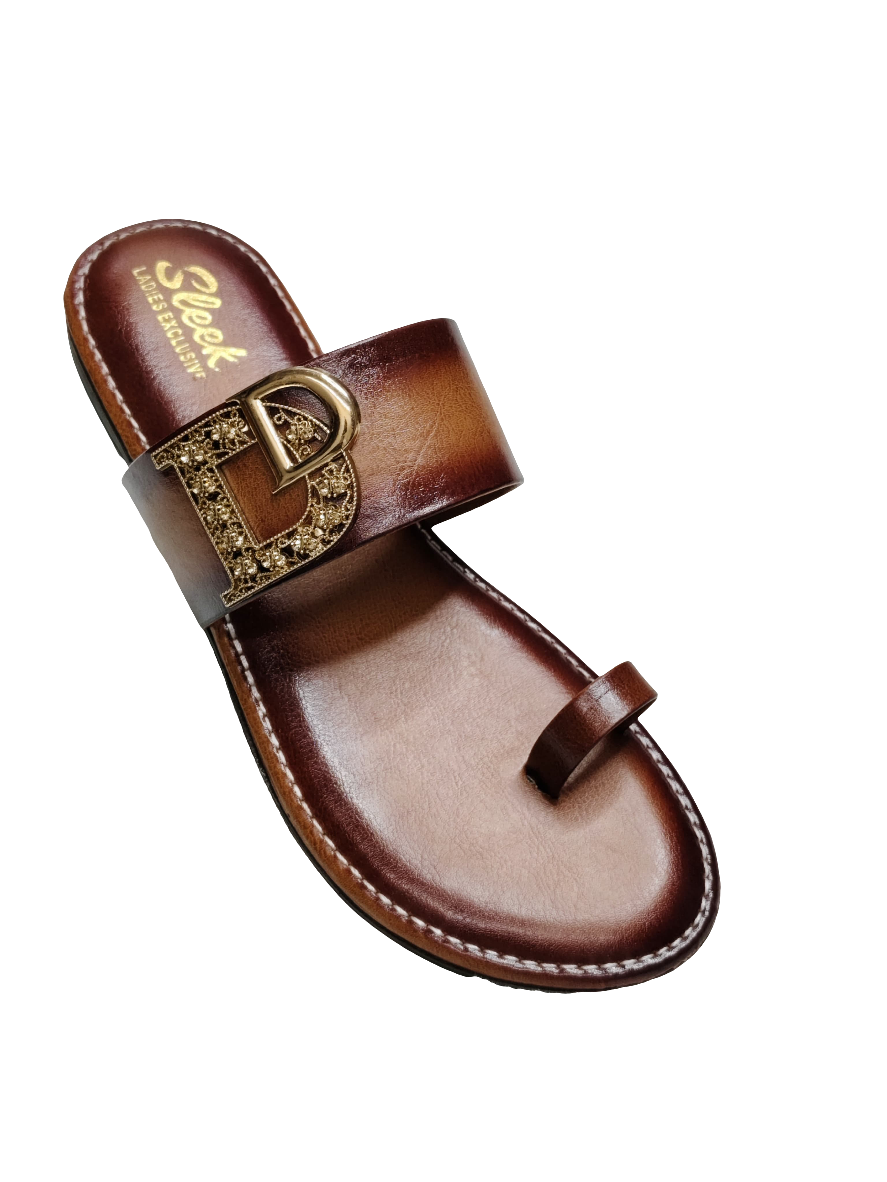 Women Thumb Flat Slip Ons