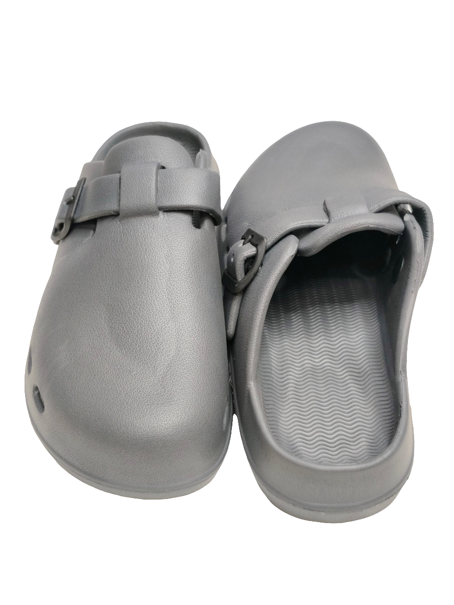 Dark Grey Mens Cut Crocs