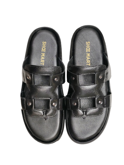 Black Men's Chappal