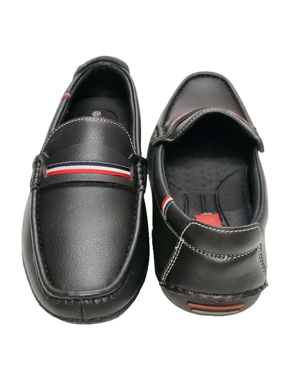 Black Leather Loafers